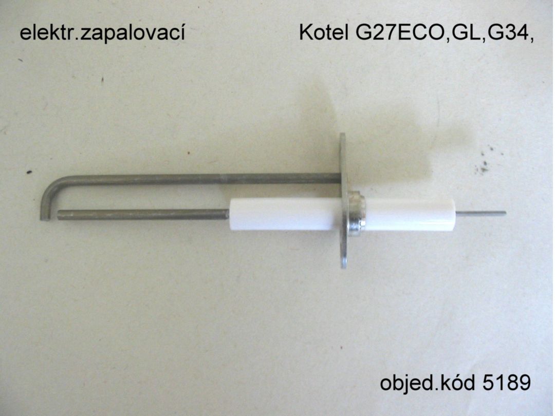 ND Viadrus G27 – zapaľovacia elektróda